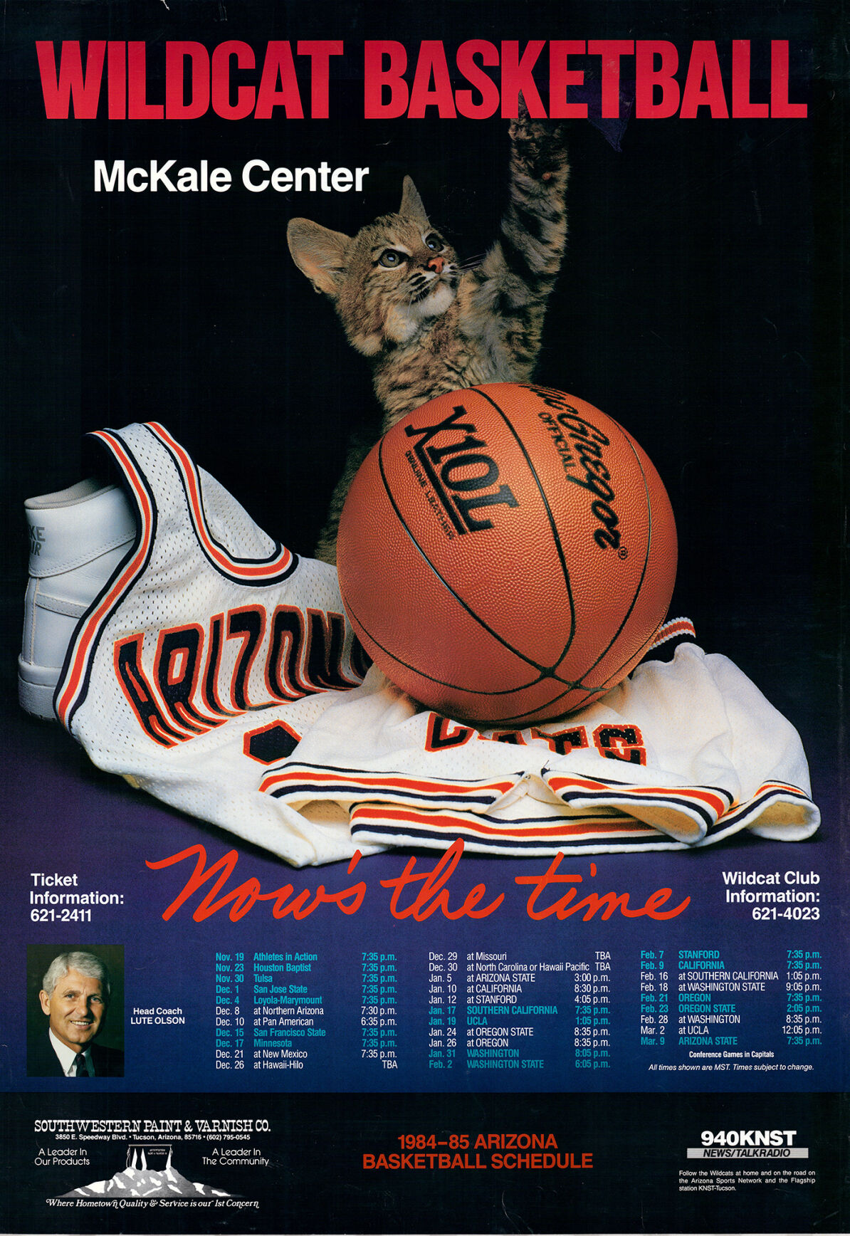Arizona basketball 1984-85